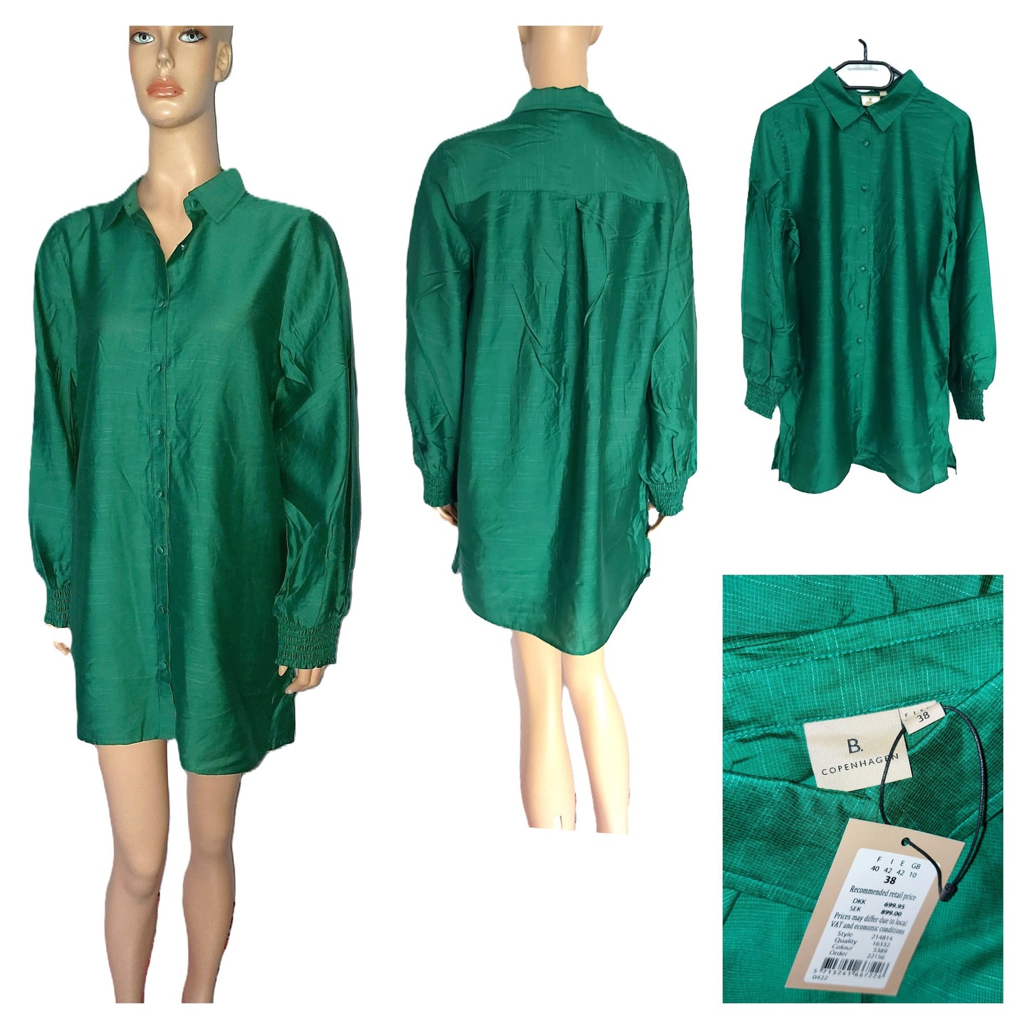 ,,B. copenhagen" ilgi marškiniai (M-XL).