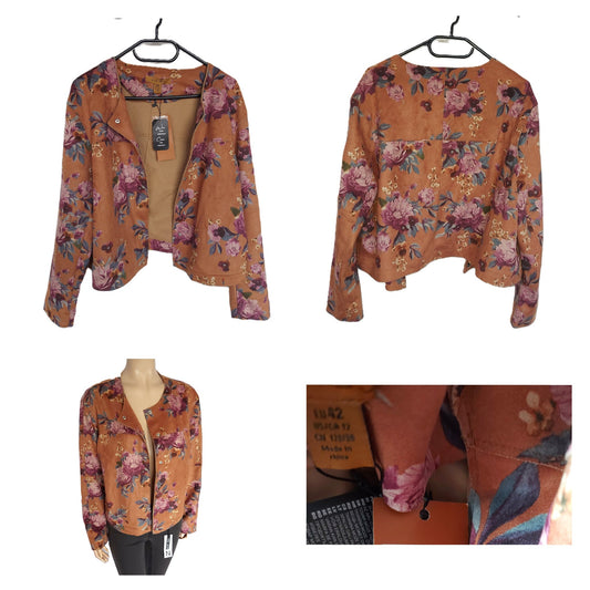 ,,AMISU" švarkelis dirbtinio dailaus zomšo (XL-3XL dydžiui).