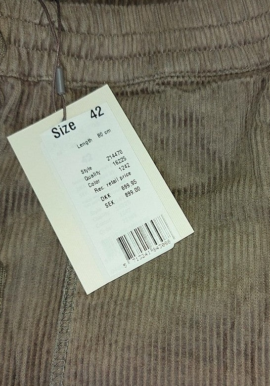 ,,B.Coastline" stambaus velveto kelnės (42 dydis).