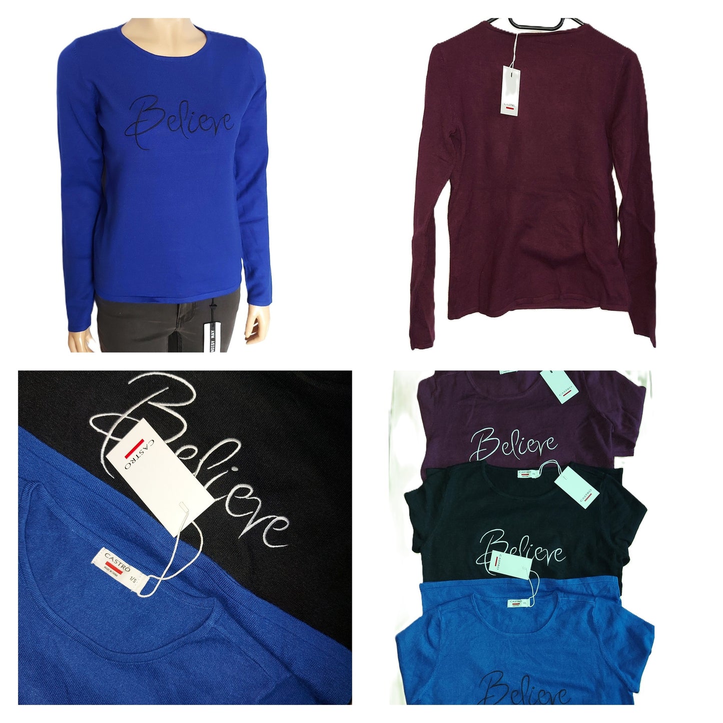 ,,CASTRO" ploni, jaukūs megztukai (XS-M)