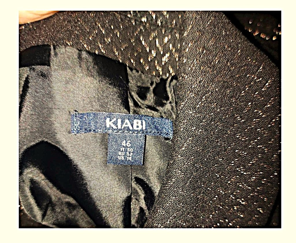 ,,Kiabi" švarkas su blizgiu (46 dydis).