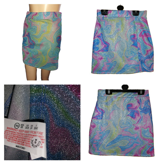 ,,PRIMARK" tamprus, blizgus sijonas (34-36 dydis).