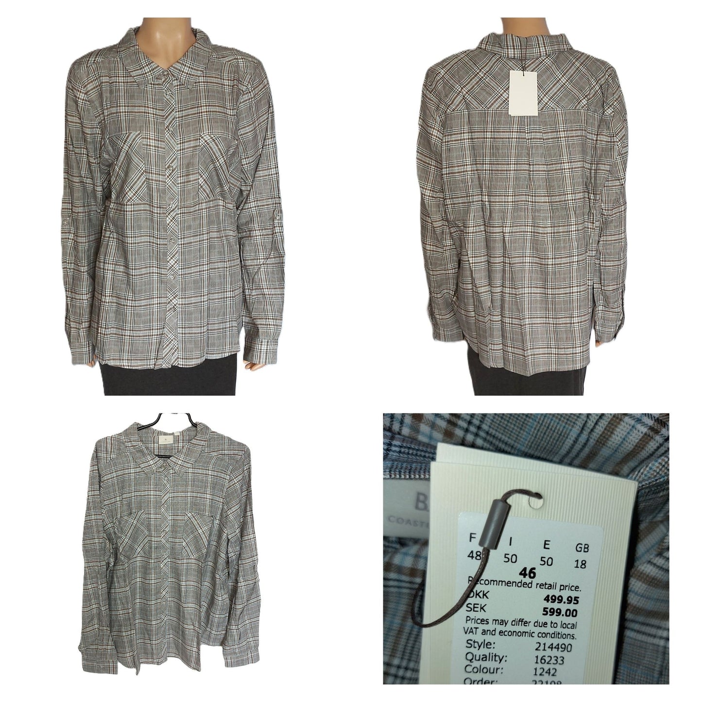 ,,B. coastline" languoti marškiniai (3XL-4XL).