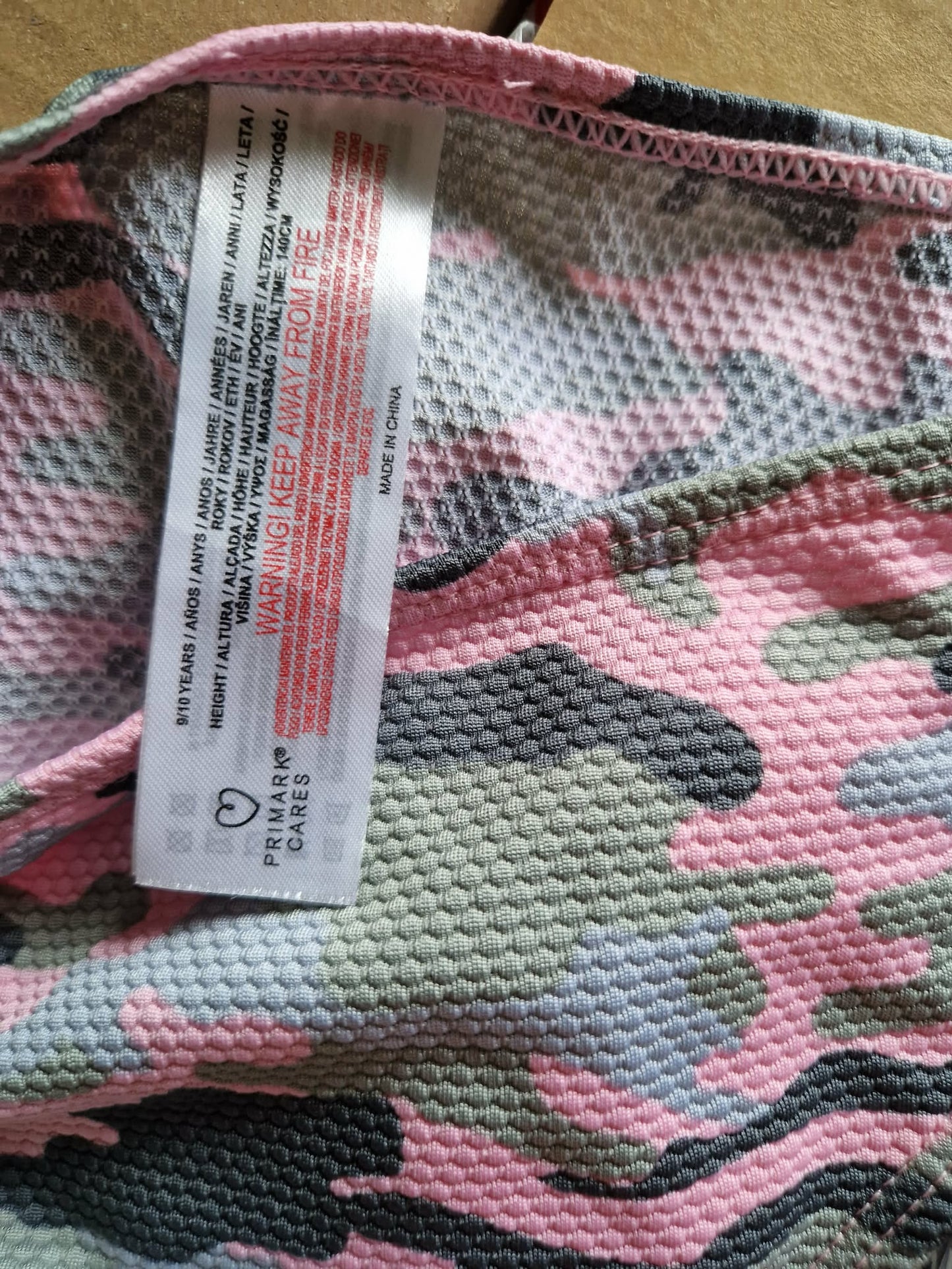 ,,Primark"maudymosi kelnaitės (9-10 metų amžiaus vaikui).
