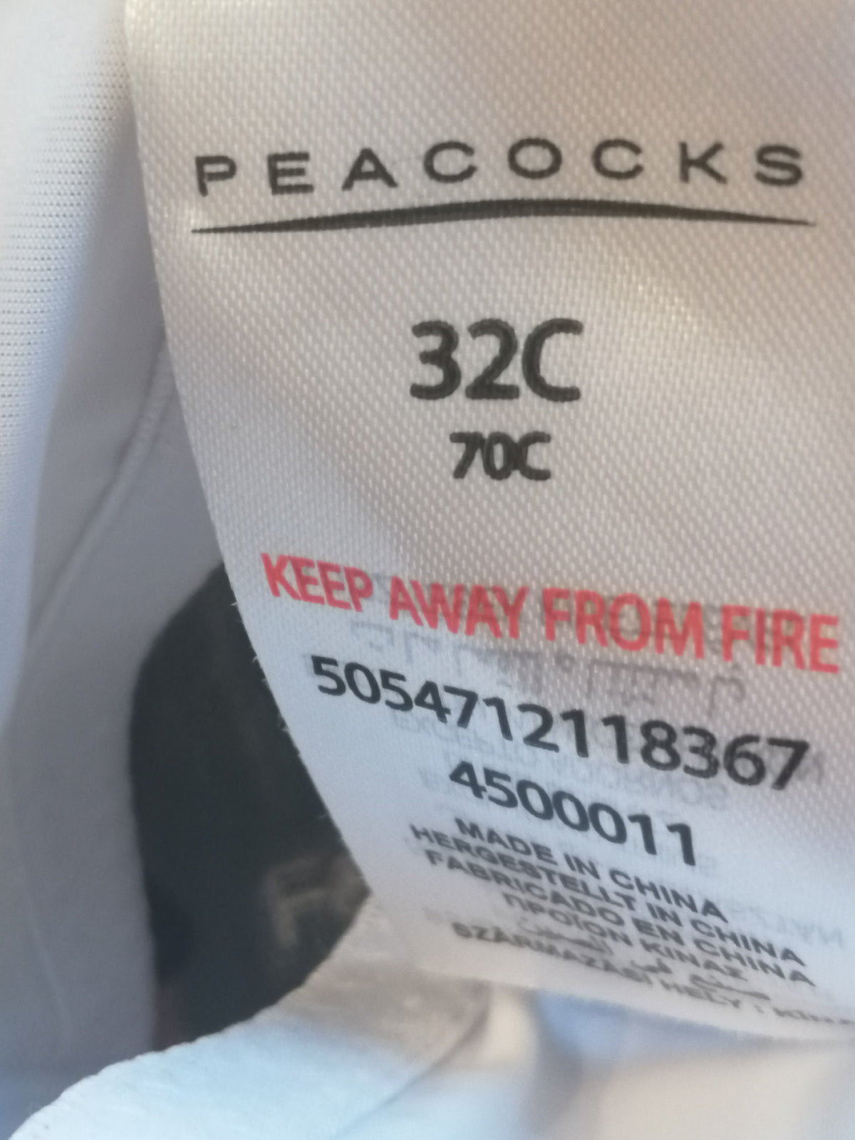 ,,PEACOCKS" liemenėlė su lankeliais ir pakietinimais