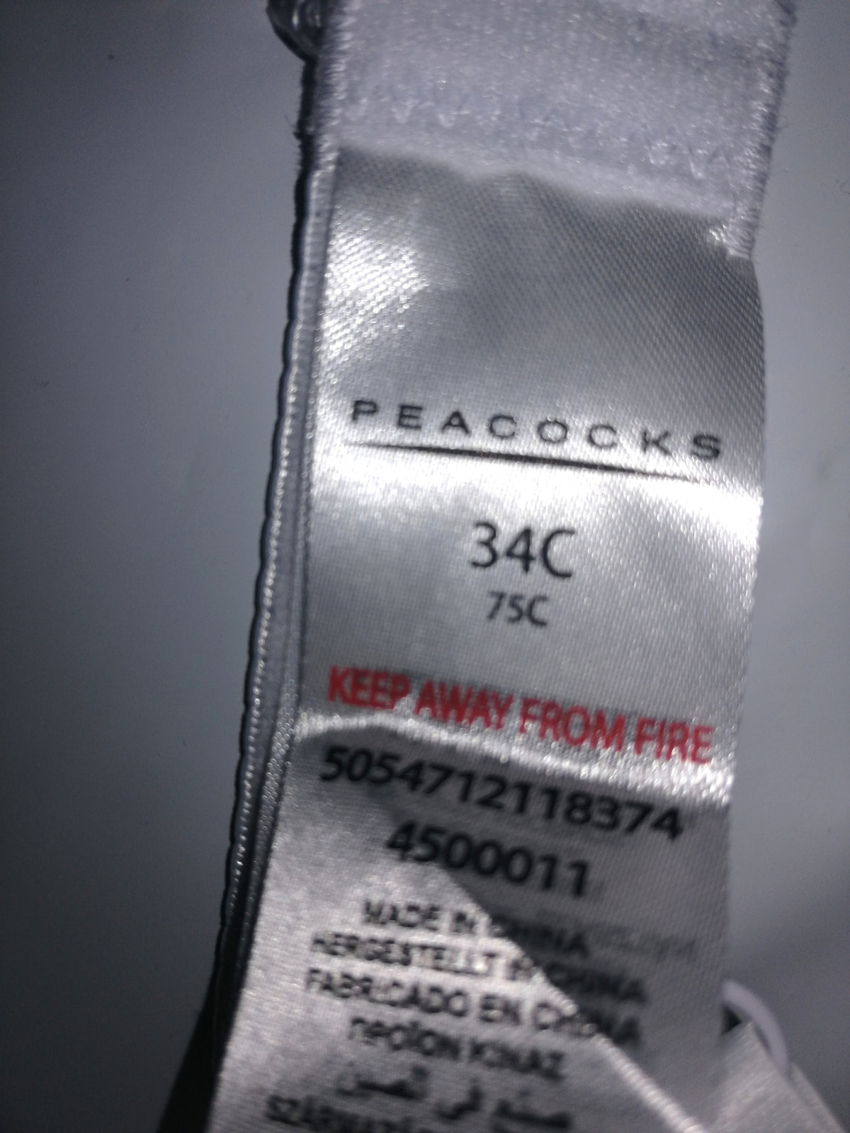 ,,PEACOCKS" liemenėlė su lankeliais ir pakietinimais