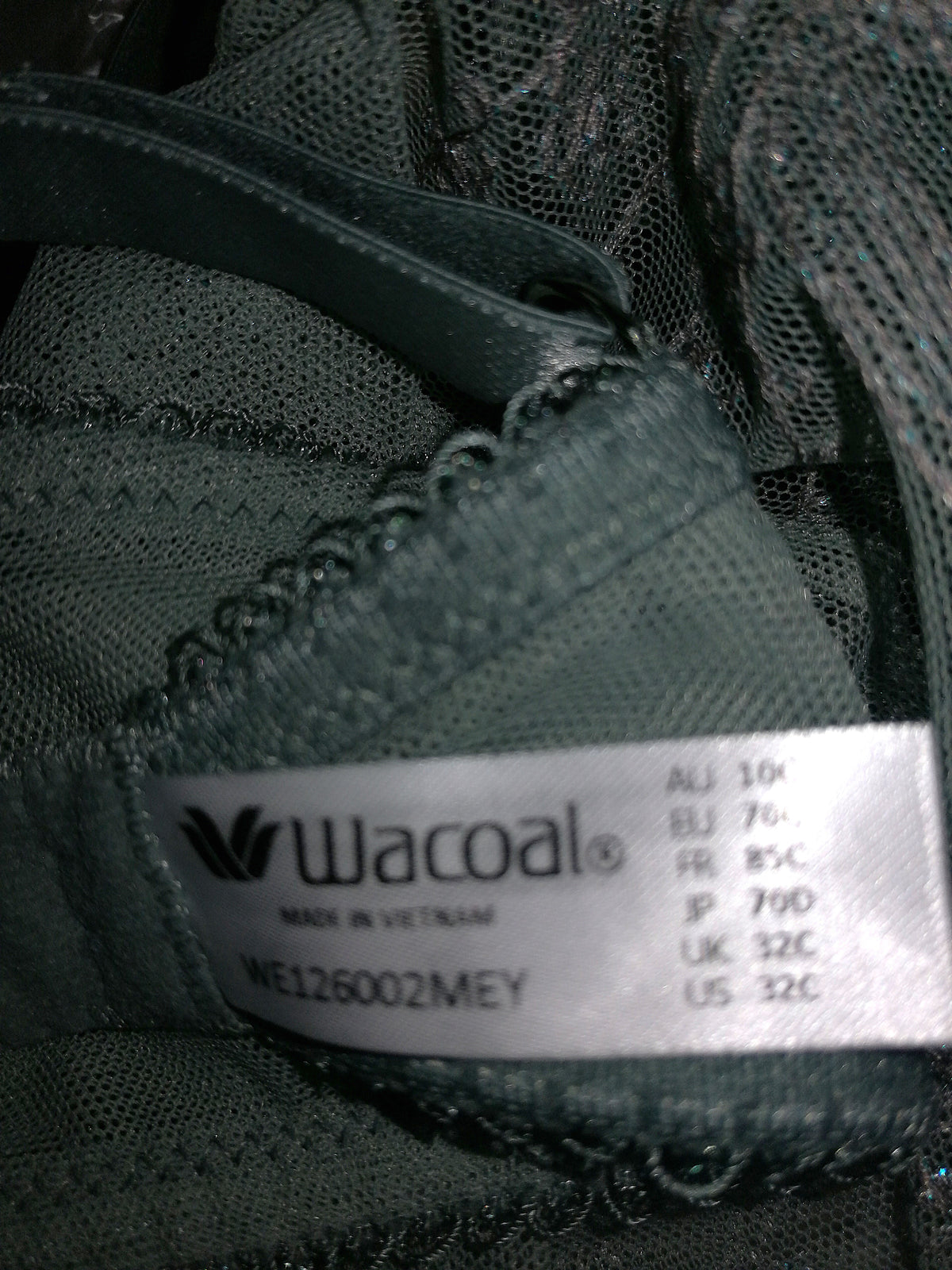 ,,WACOAL"  liemenėlė su  lankeliais 70C-E.