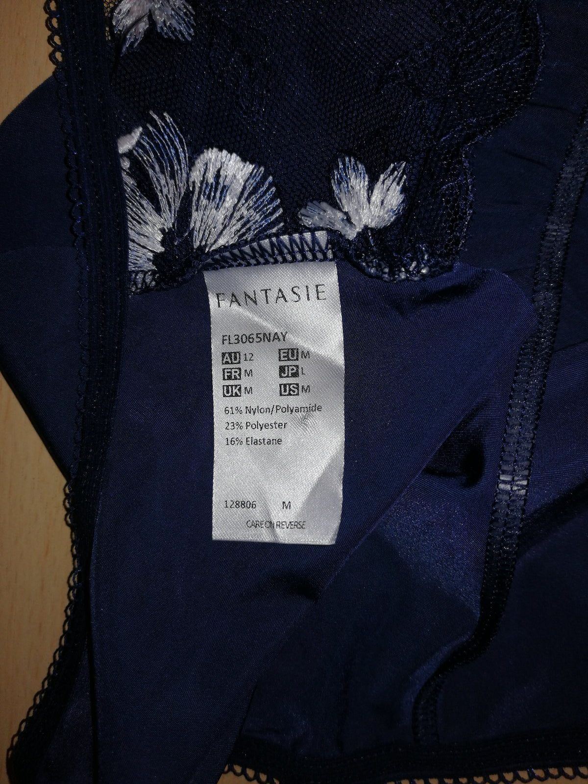 ,,FANTASIE" kelnaitės su  gėlemis (M dydis).