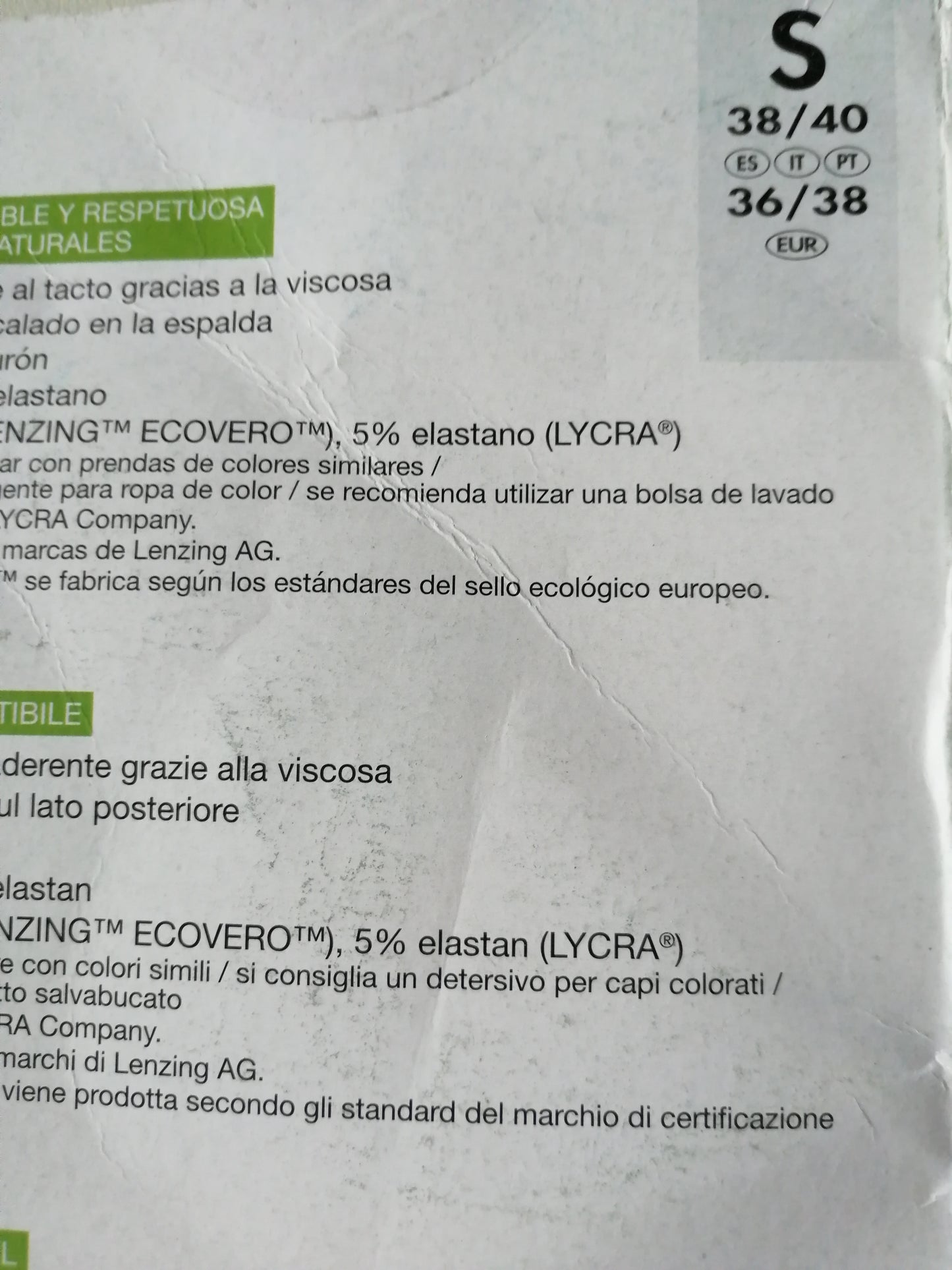 ,,ESMARA" kasdieninė trikotažinė suknutė (36-40 dydis).