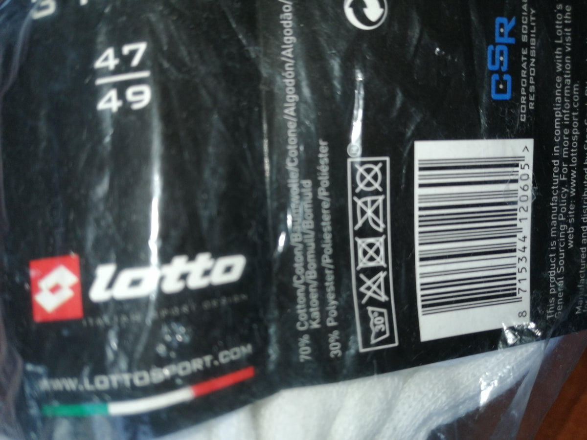 ,,lotto" sportinės kojinės. 47-49 dydis.