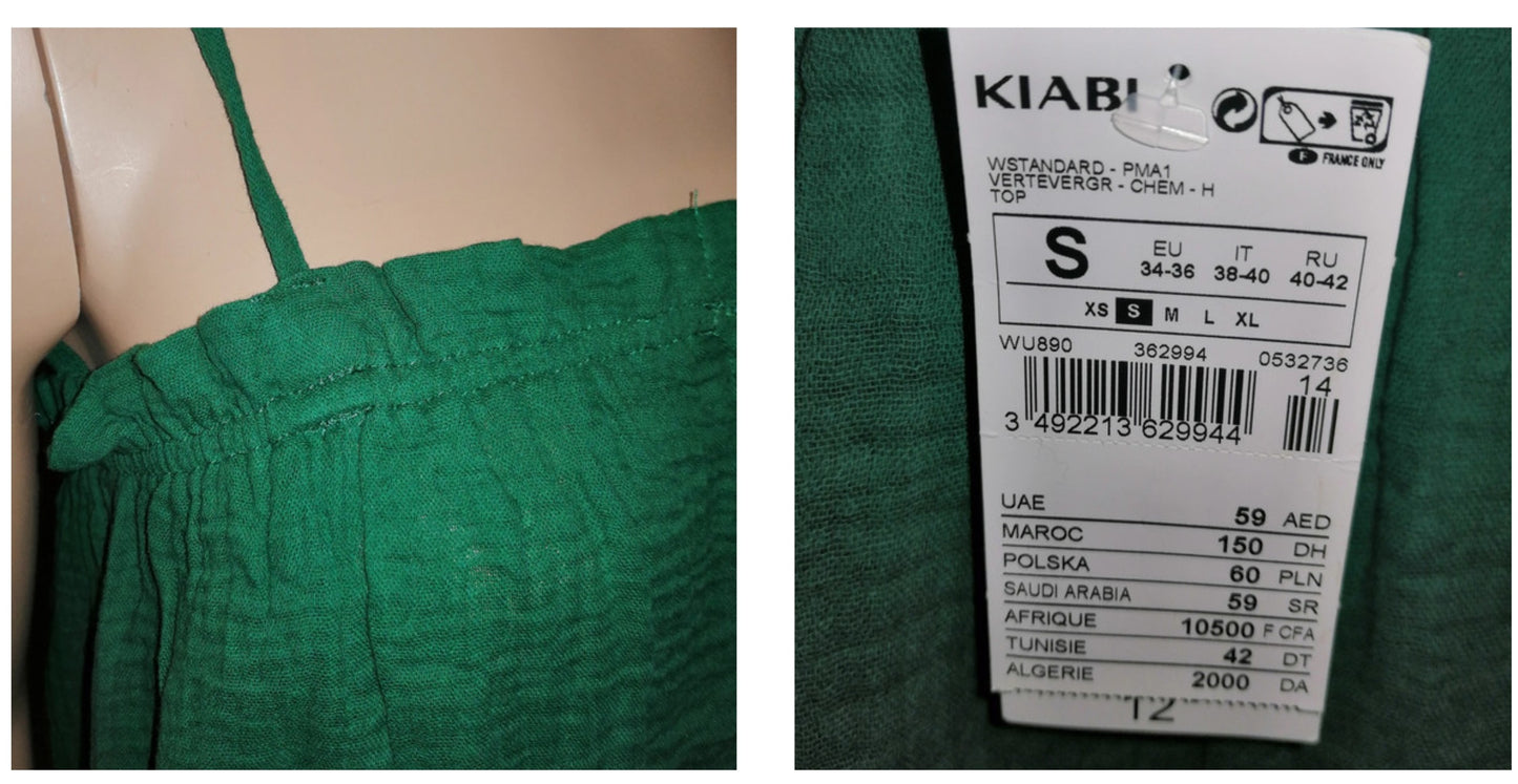 ,,Kiabi" lengva, muslino medvilnės, palaidinė (S-M dydžiai).