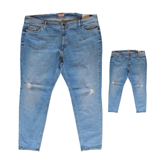 ,,TRIANGLE" Fancy fit stiliaus džinsai (52 dydis).
