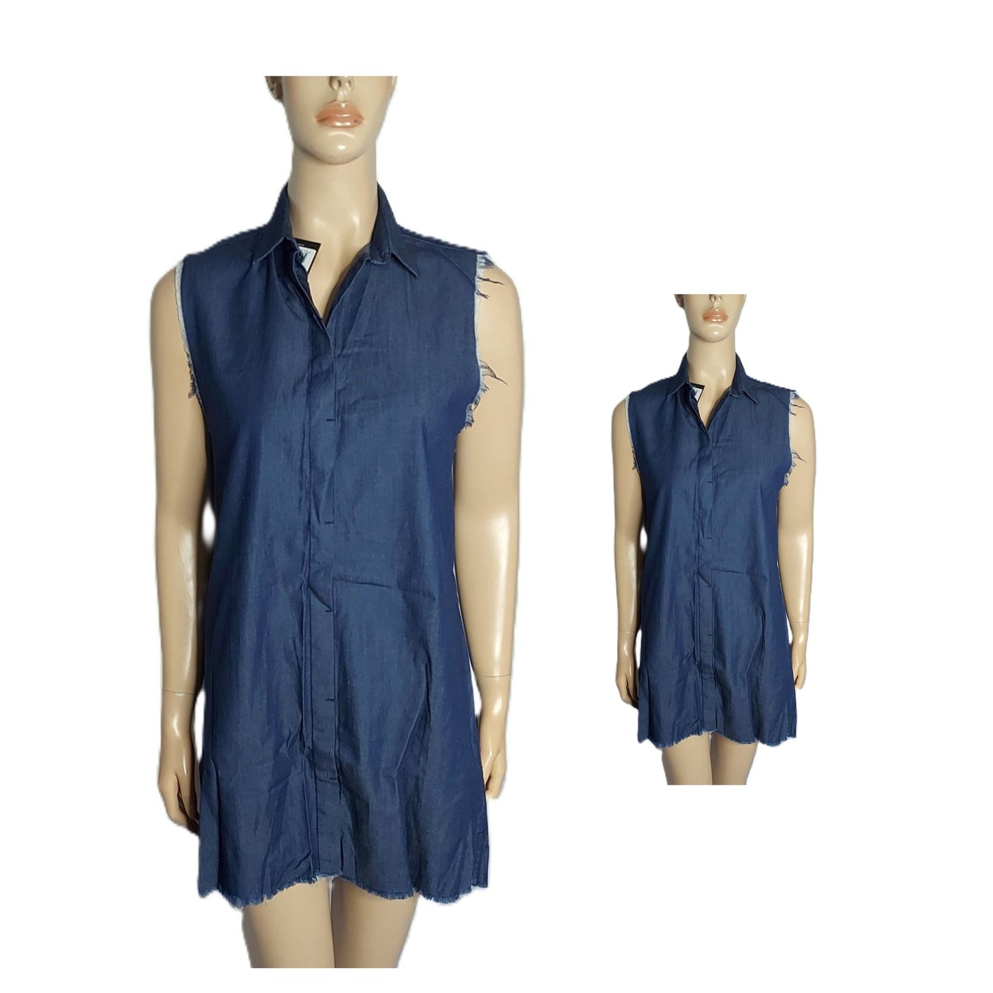 ,,DR.DENIM" džinsinė suknutė-tunika (XS-S).