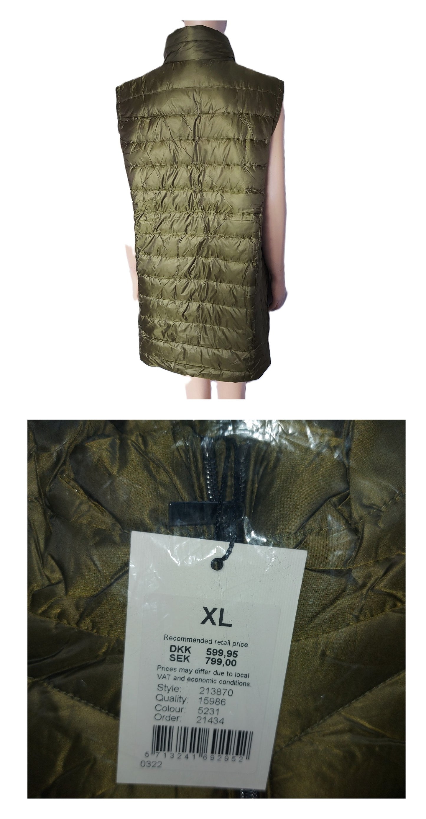 ,,CISO" berankovė striukė-liemenė(M-3XL dydžiams).