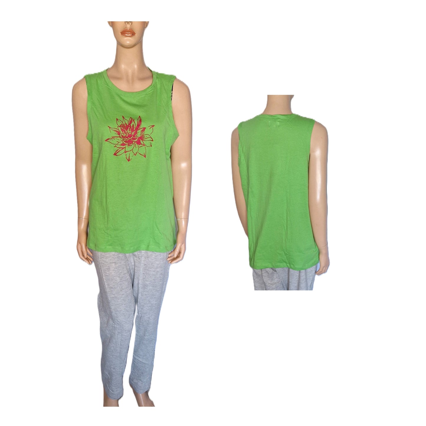 ,,Era & Me" medvilninė, trikotažinė, dviejų dalių pižama (S-3XL).