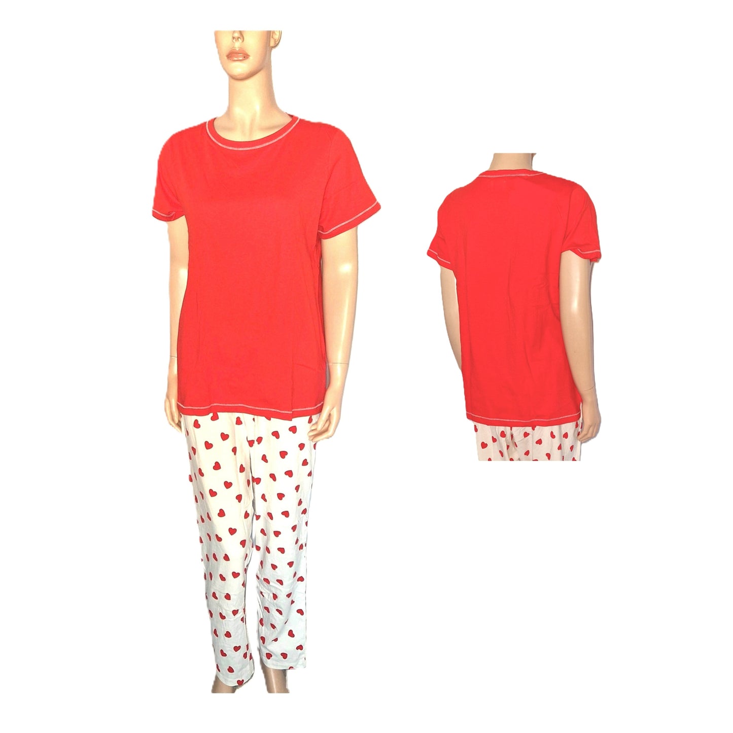 ,,Era & Me" medvilninė, trikotažinė, dviejų dalių pižama (S-3XL).