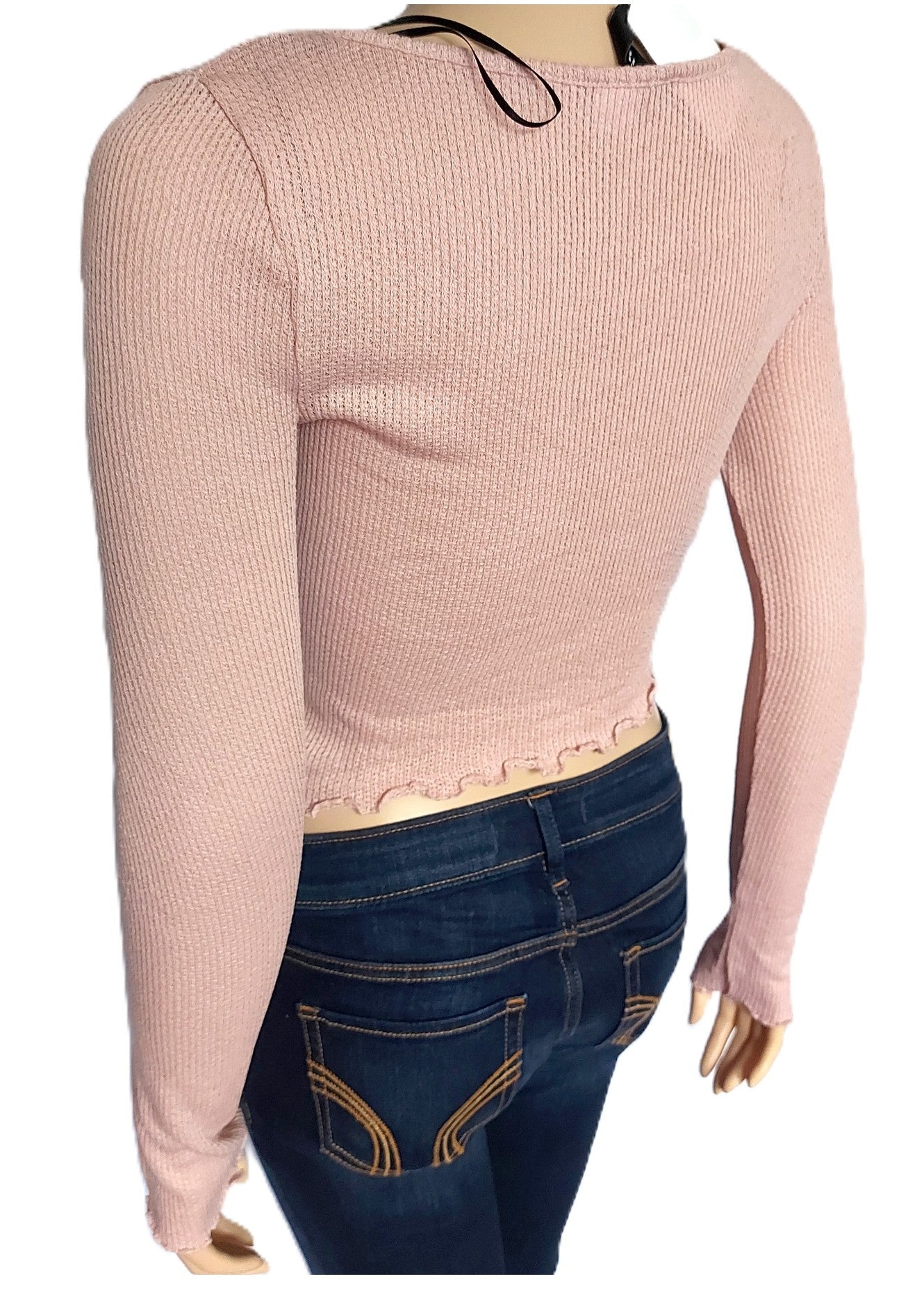 ,,H&M" nestoras, trumpas, atsegamas megztukas (XS dydis).
