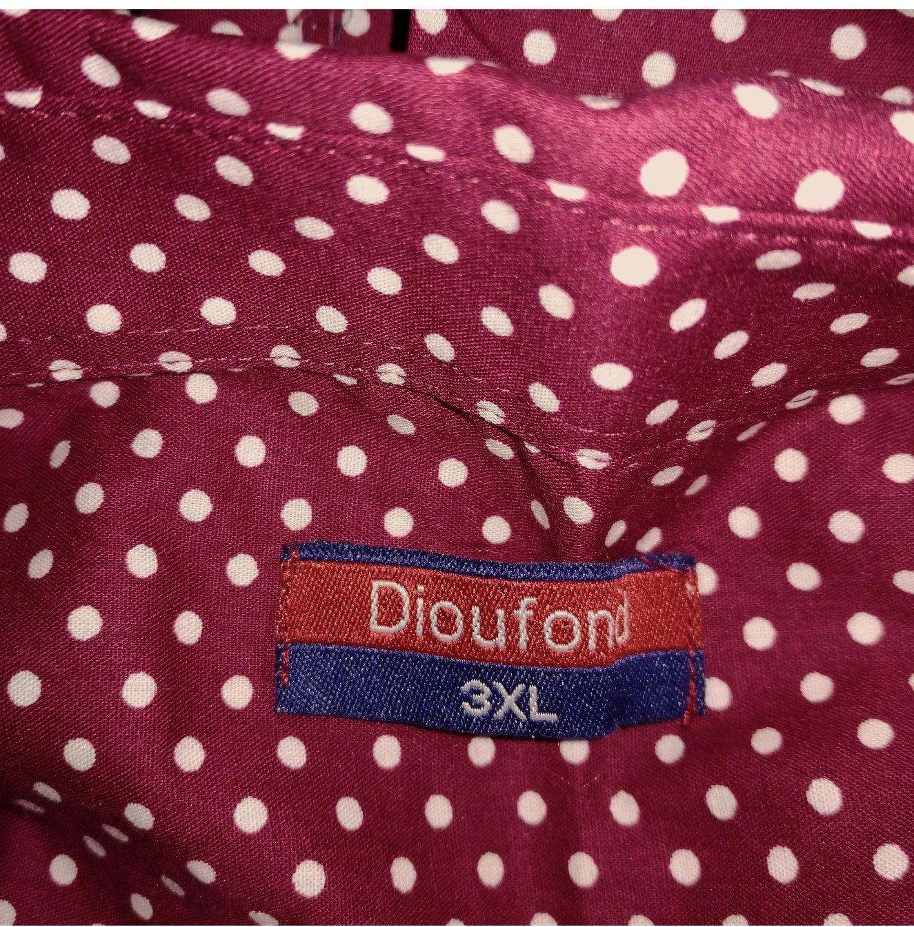 ,,DIOUFOND" medvilniniai marškiniai.