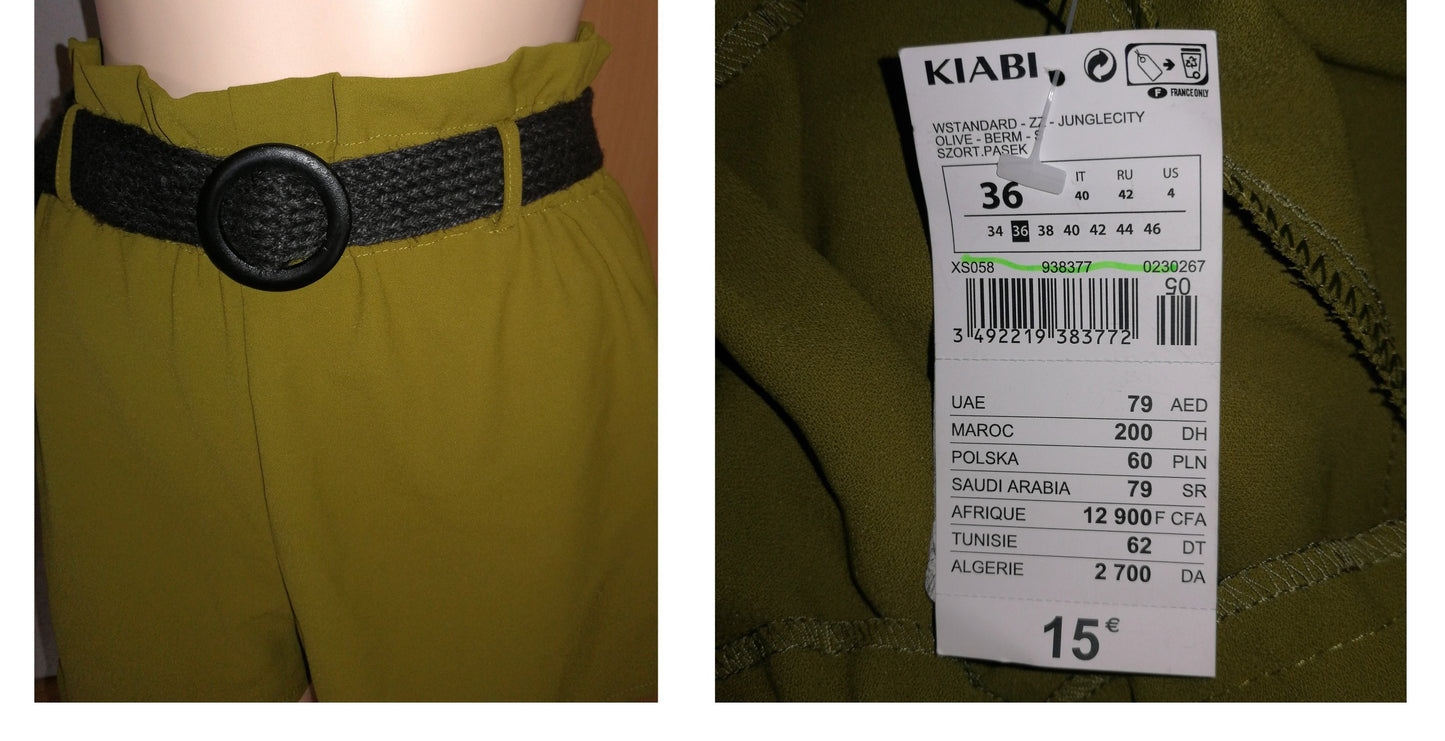 ,,KIABI" lengvi šortukai (36 dydis).