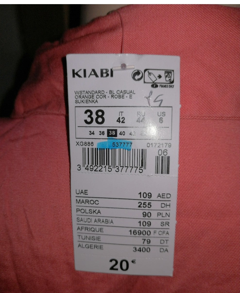 ,,KIABI" marškinių tipo suknutė (M-3XL dydis).