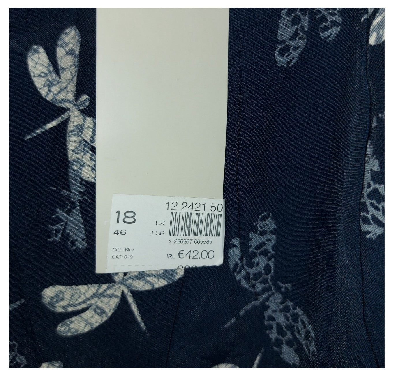 ,,DOROTHY PERKINS" viskozinė suknutė su laumžirgiais (46 dydis).