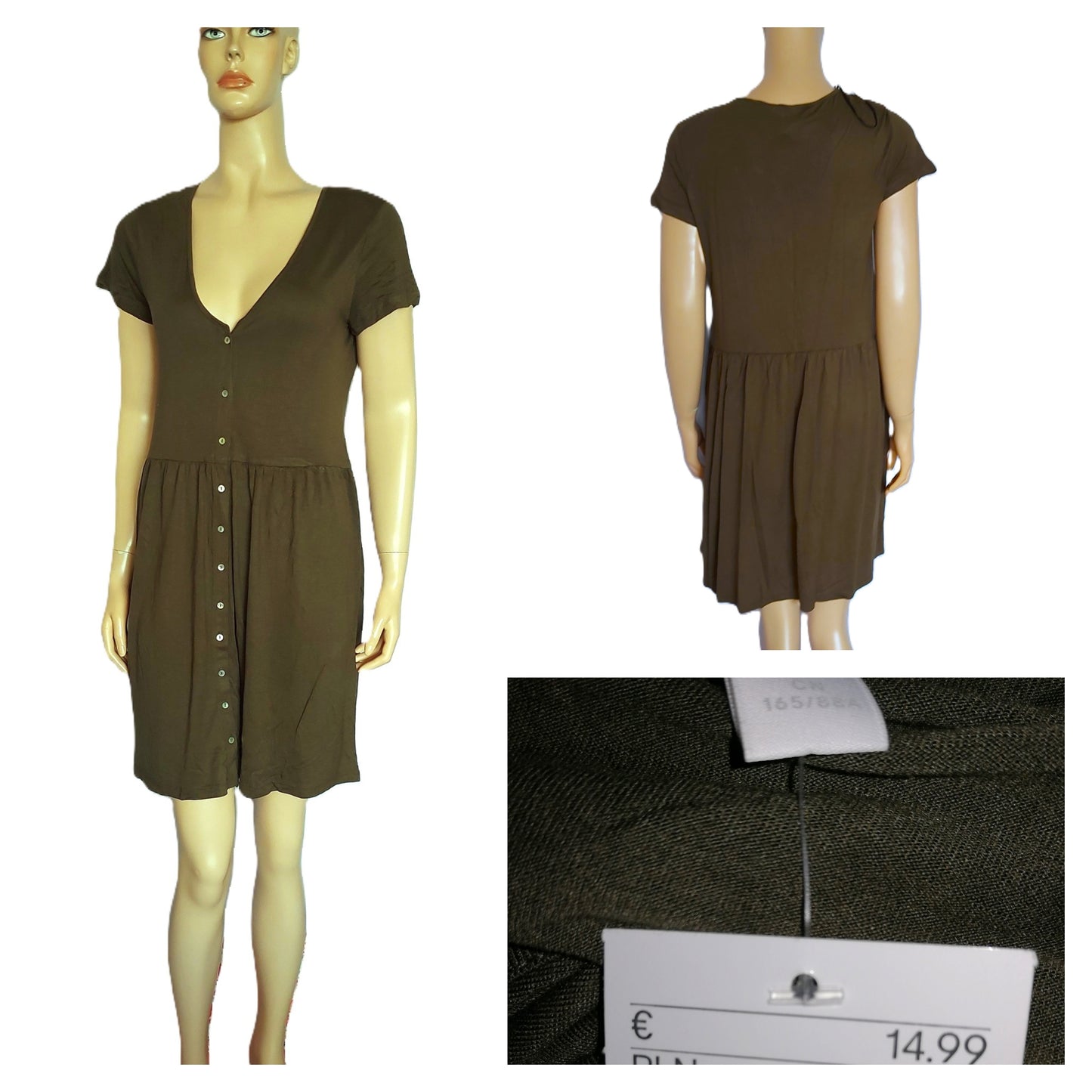 ,,H&M" trikotažinė suknutė (S-M dydis).