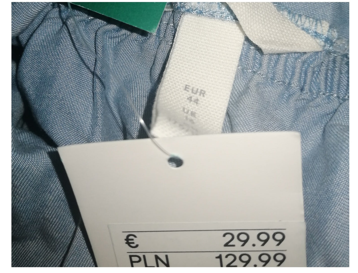 ,,H&M" lengvo džinso suknutė (44 dydis).