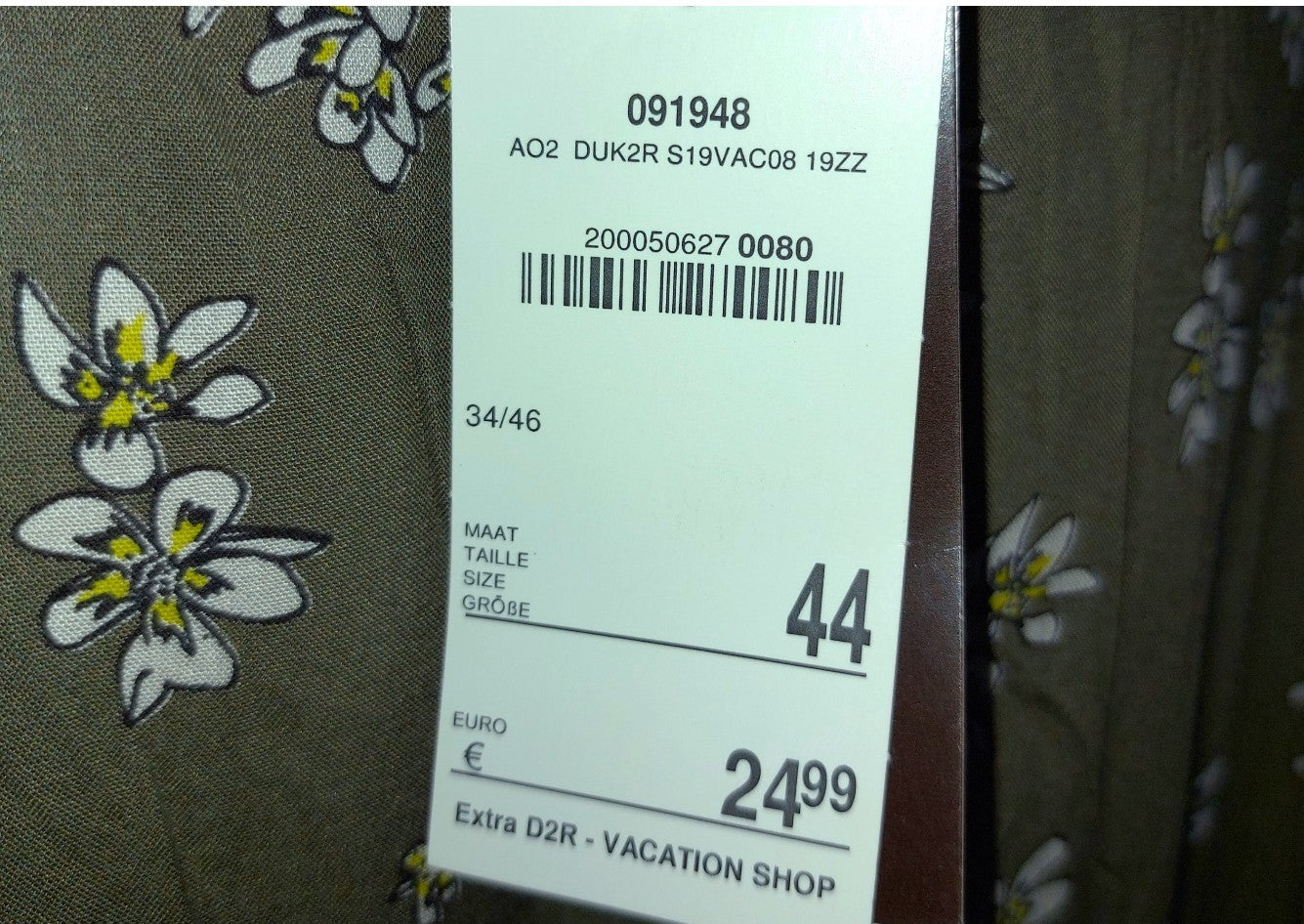 ,,JBC" viskozinė suknutė (44 dydis).