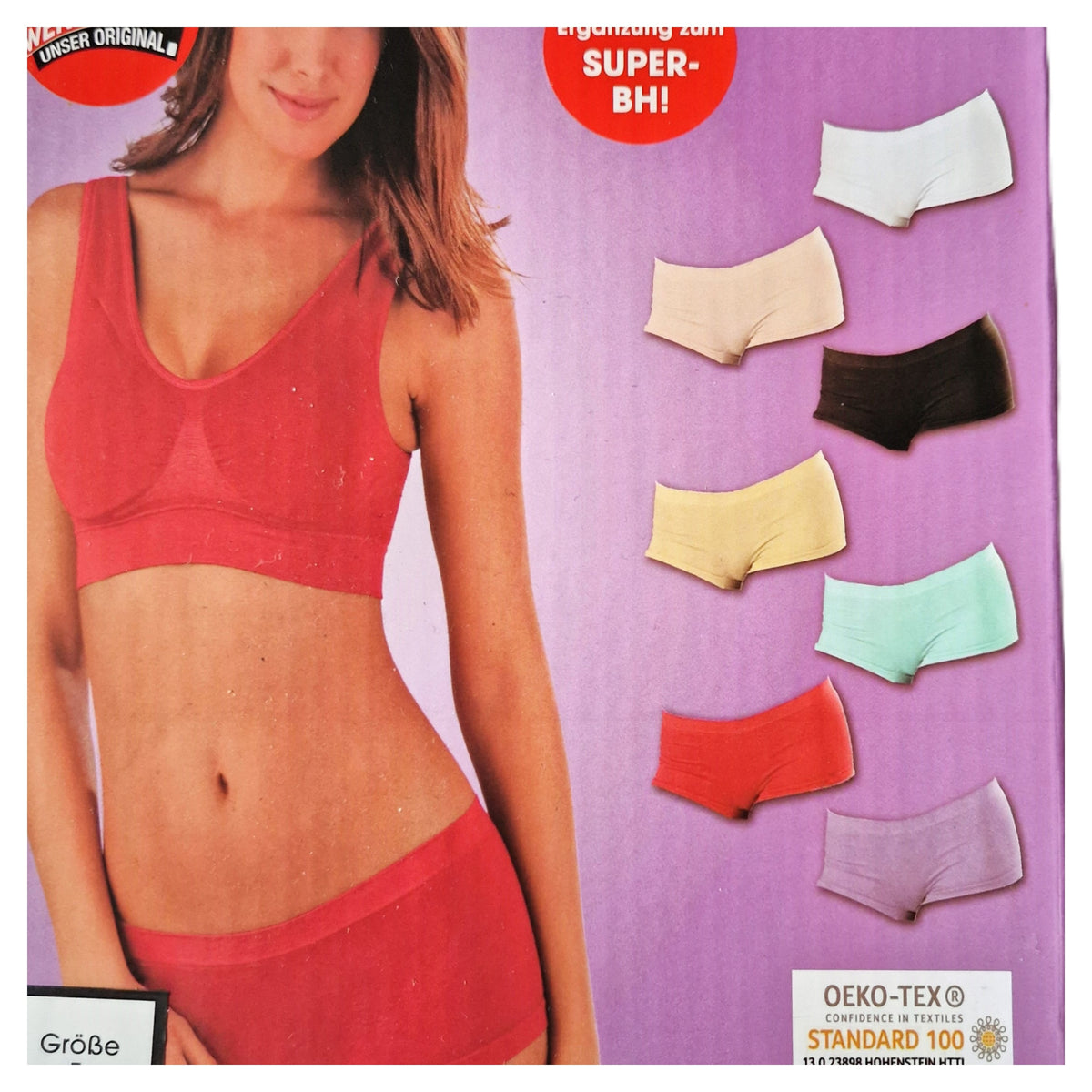,,TV Werbung" 9 vienetai spalvingų kelnaičių (L-2XL).
