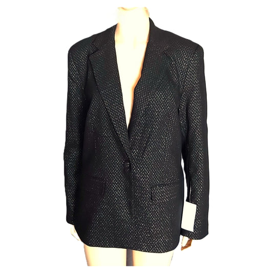 ,,Kiabi" švarkas su blizgiu (46 dydis).