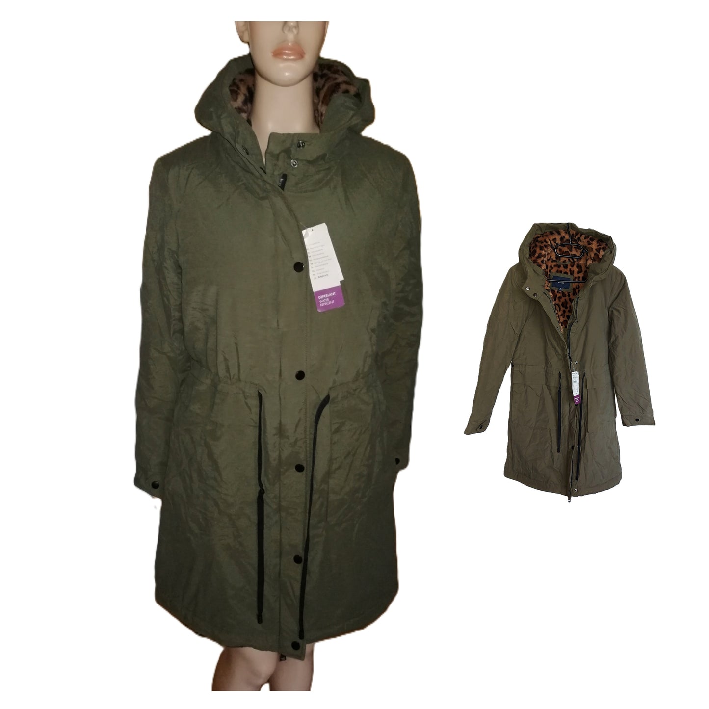 ,,KIABI" ilga parka (38-40 dydis).