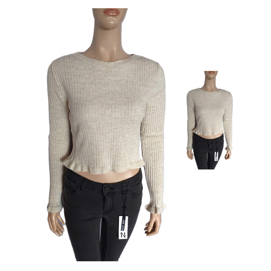 ,,TRENDYOL" nestoras, tamprus megztukas su raukinukais (36 dydis)