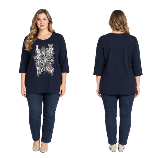 ,,Brandtex" trikotažinė, medvilninė palaidinė (XL-3XL).