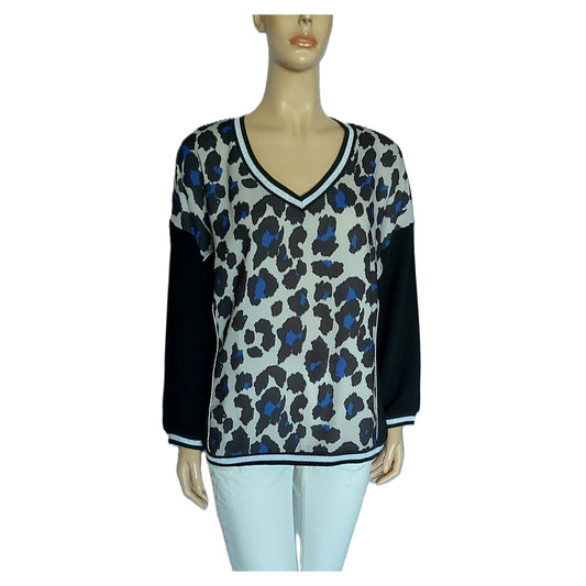 ,,Creation L" palaidinė su blizgiomis juostomis (L-2XL).