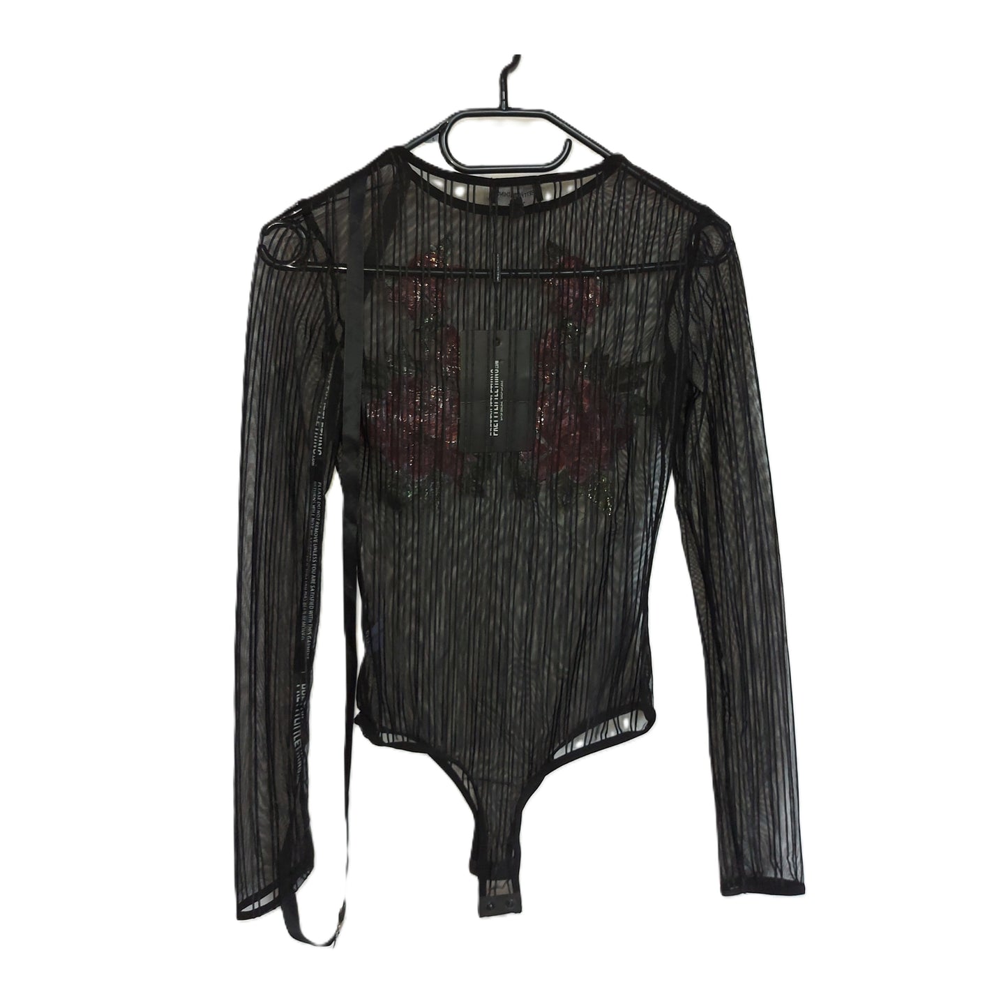 ,,PrettyLittleThing" ažūrinis bodis (4 dydis).