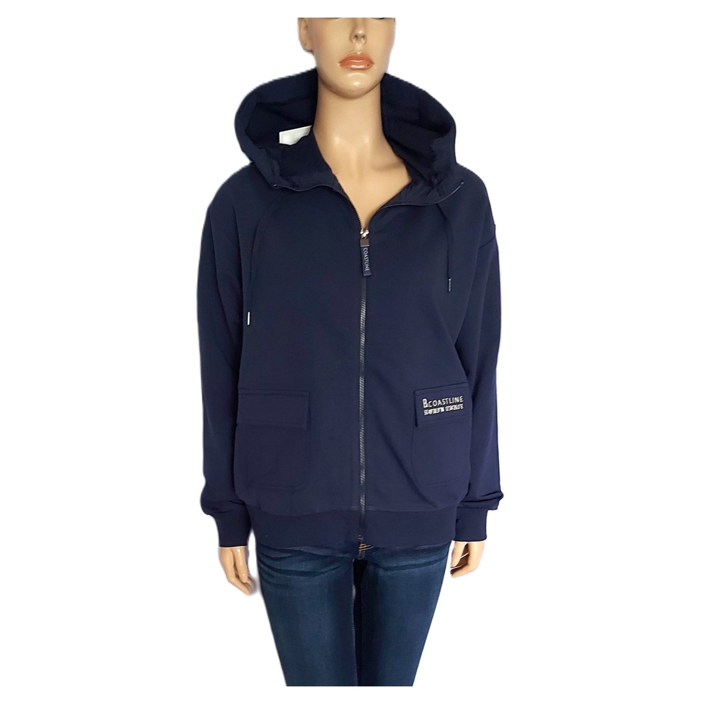 ,,B. coastline" medvilninis džemperis su kapišonu (M-L dydis).