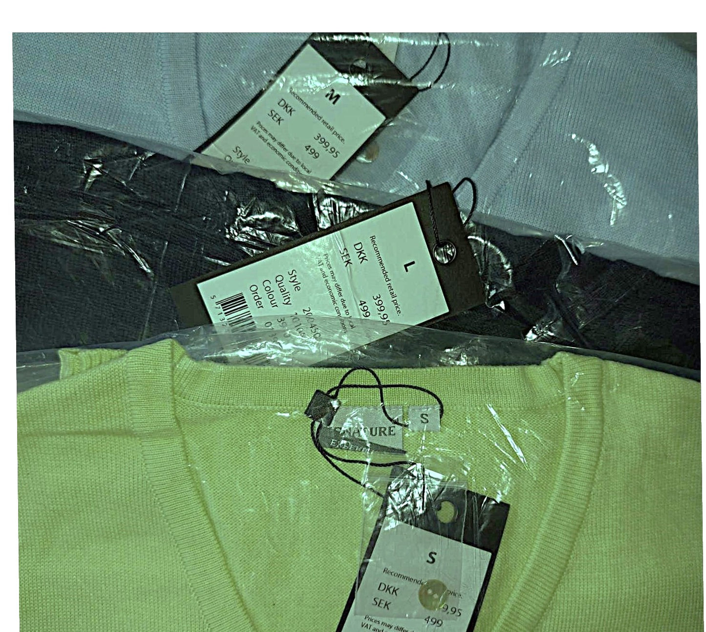 ,,SIGNATURE"nestoras užsegamas megztukas (S-XL dydis).