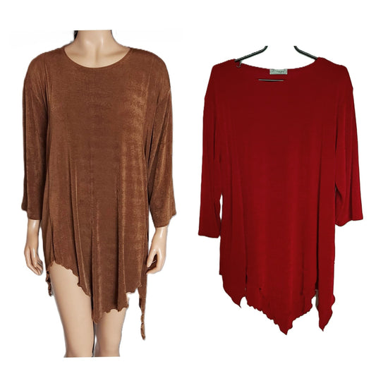 ,,magna" tampri palaidinė asimetriškais galais (2XL-7XL).