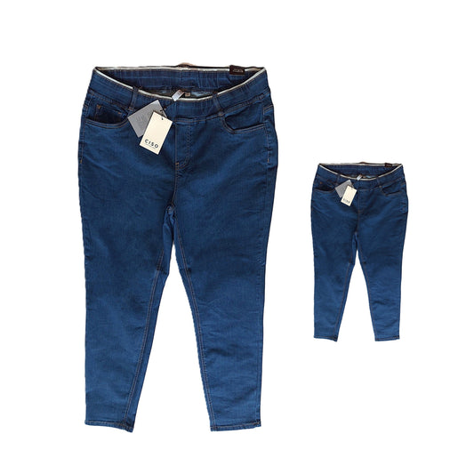 ,,CISO" siauri Slim fit stiliaus džinsai (3XL-5XL).