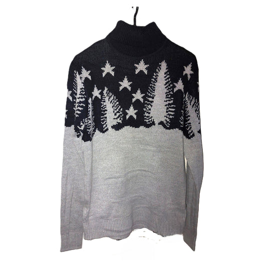 ,,BOOHOO" kalėdinis megztukas aukštu kaklu.