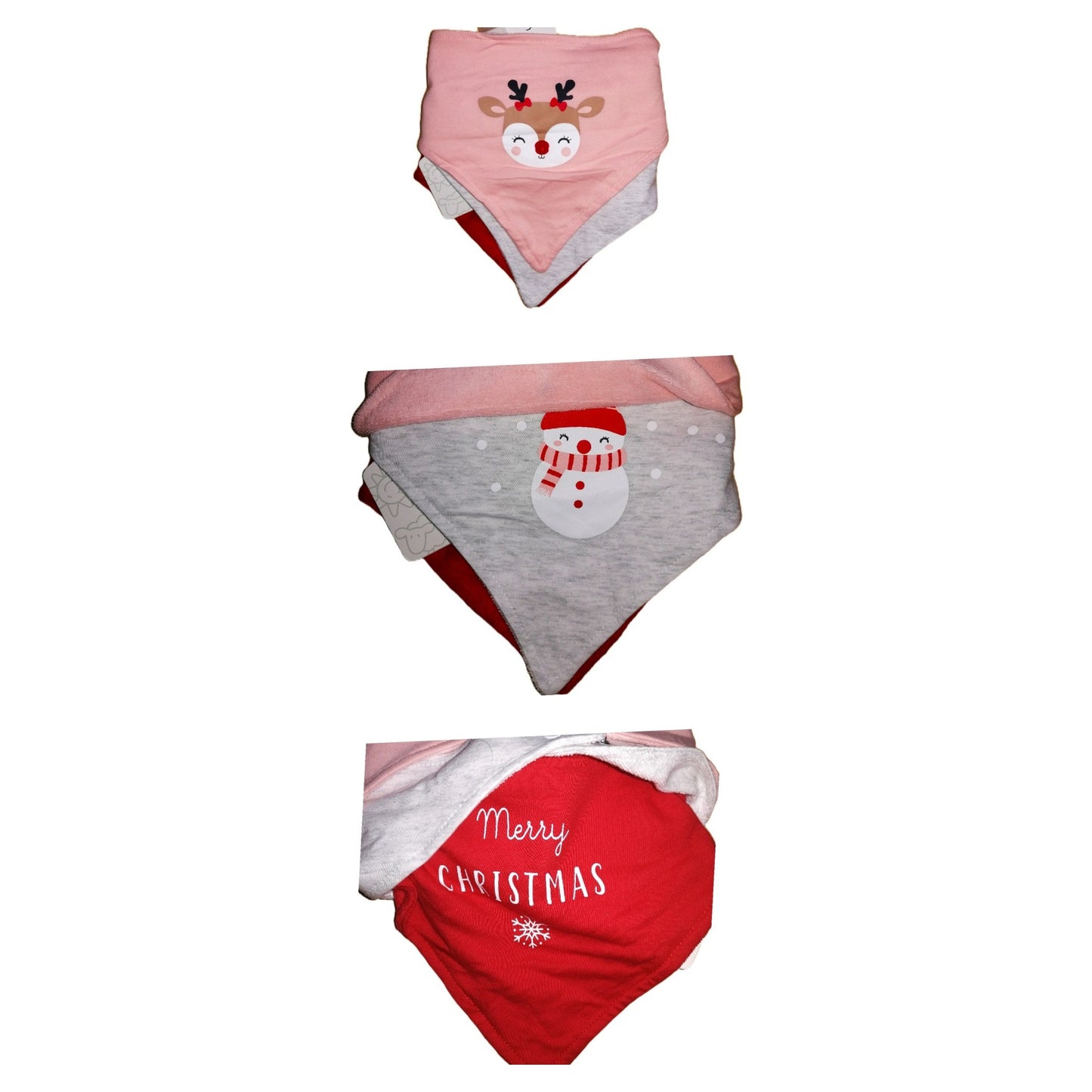 ,,BABY CLUB" medvilninių kaklaskarių rinkinukas.