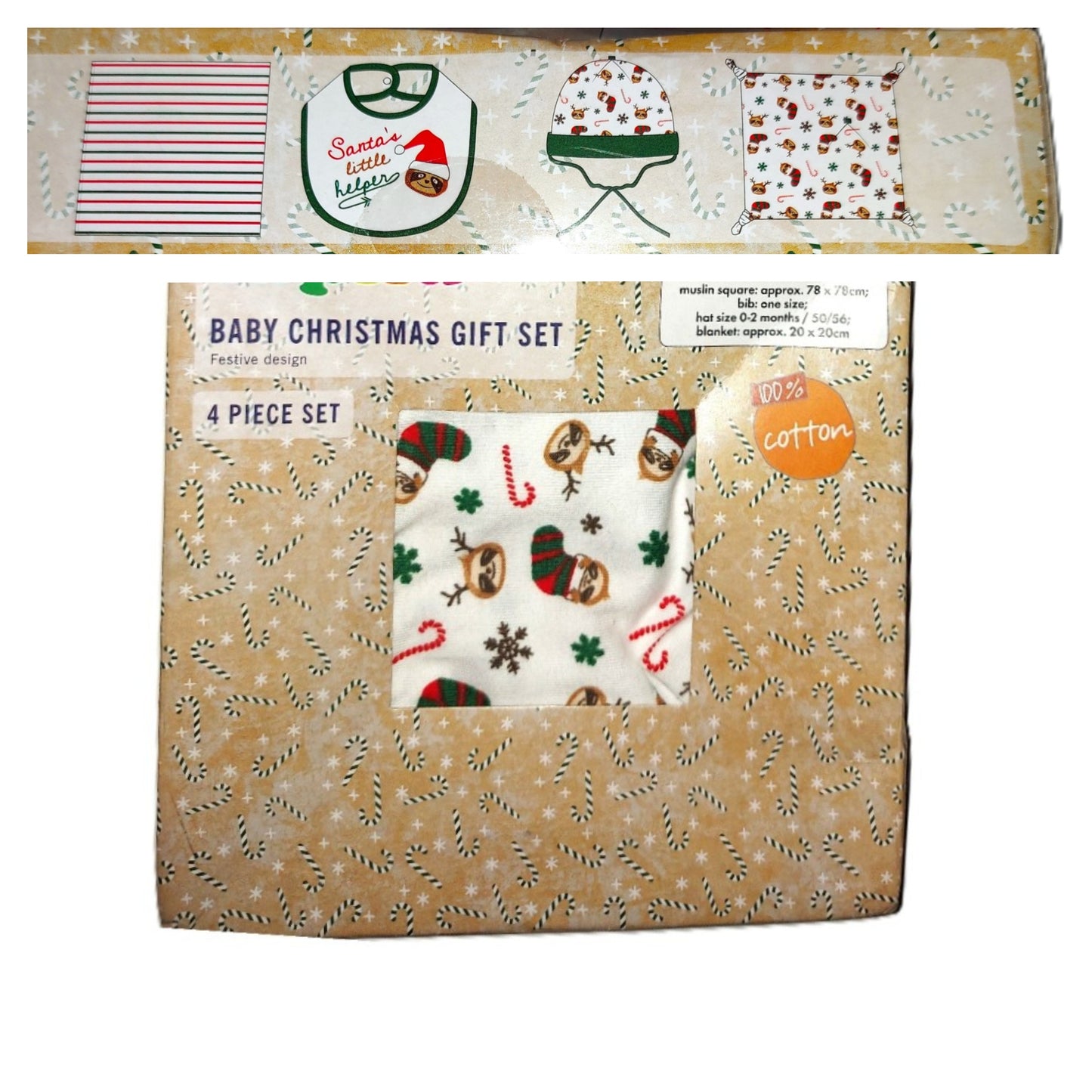 ,,LUPILU" kalėdinis rinkinukas kūdikiui.