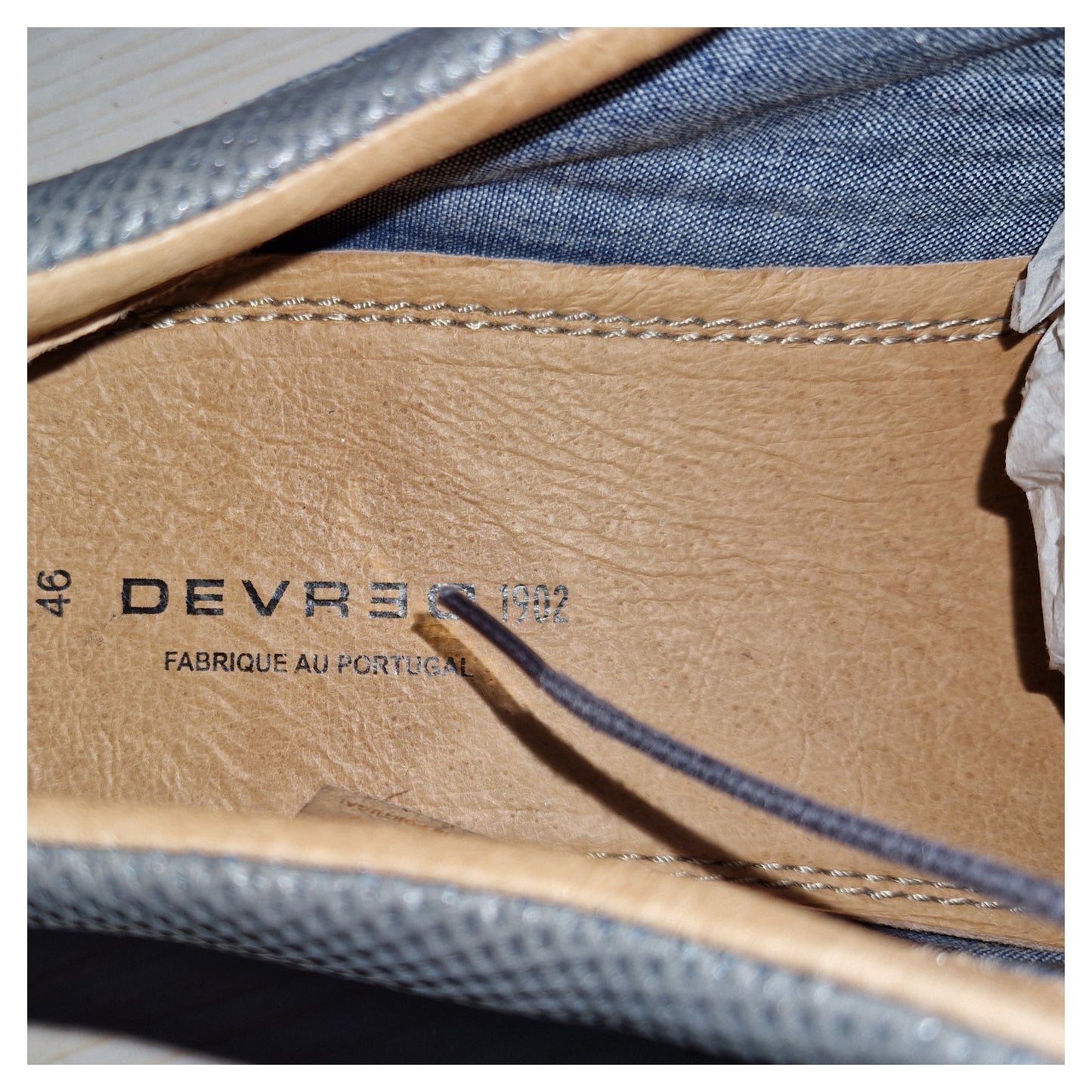 ,,Devred" portugališki odiniai Oxford stiliaus batai (46 dydis).