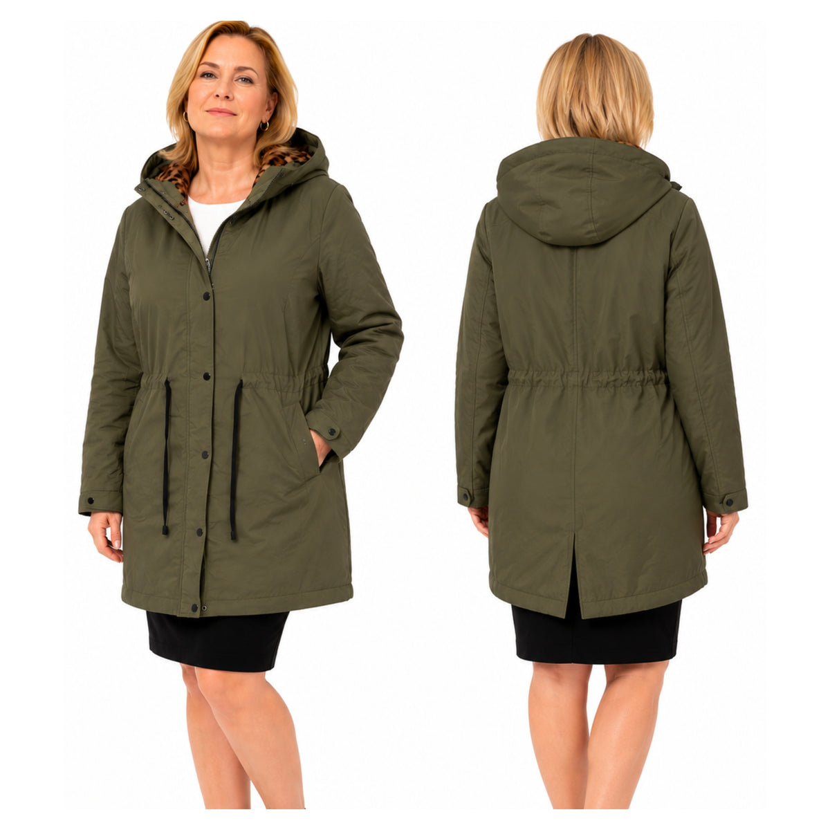 ,,KIABI" ilga parka (38-40 dydis).