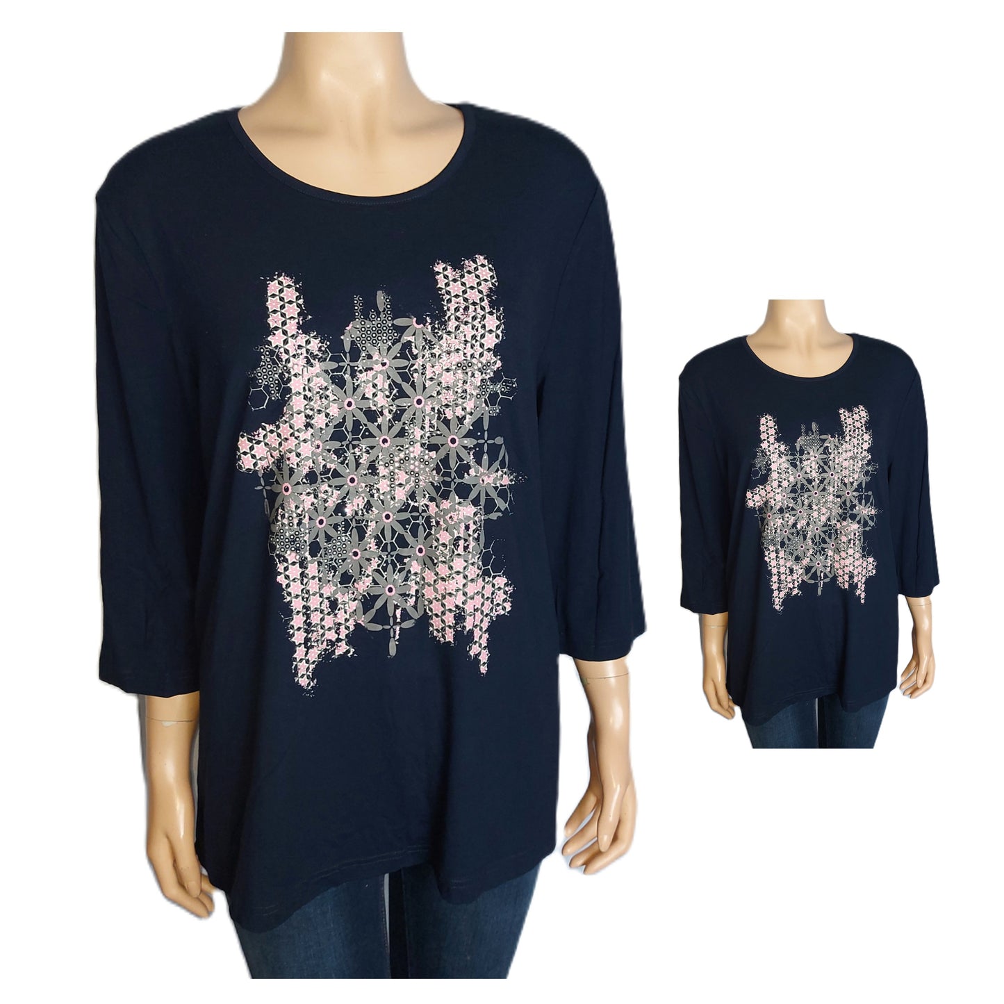 ,,Brandtex" trikotažinė, medvilninė palaidinė (XL-3XL).