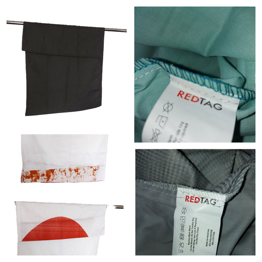 ,,RED TAG" pagalvės užvalkalai (50/80). 4 vnt.