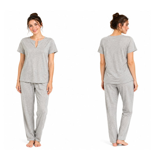 ,,Era & Me" trikotažinė, dviejų dalių pižama su medvilne (M-3XL).
