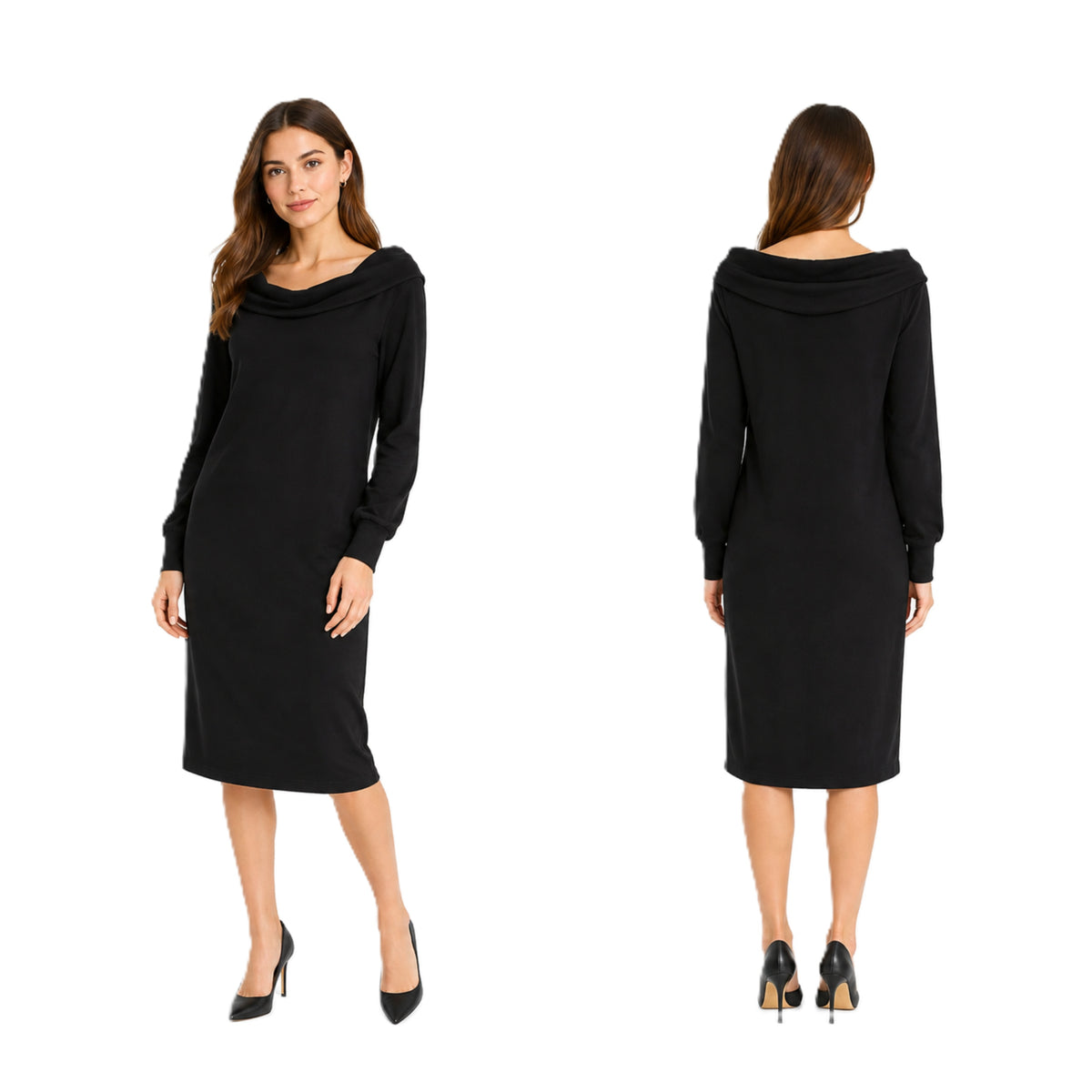 ,,RESERVED"  trikotažinė suknutė su medvilne (M-XL).