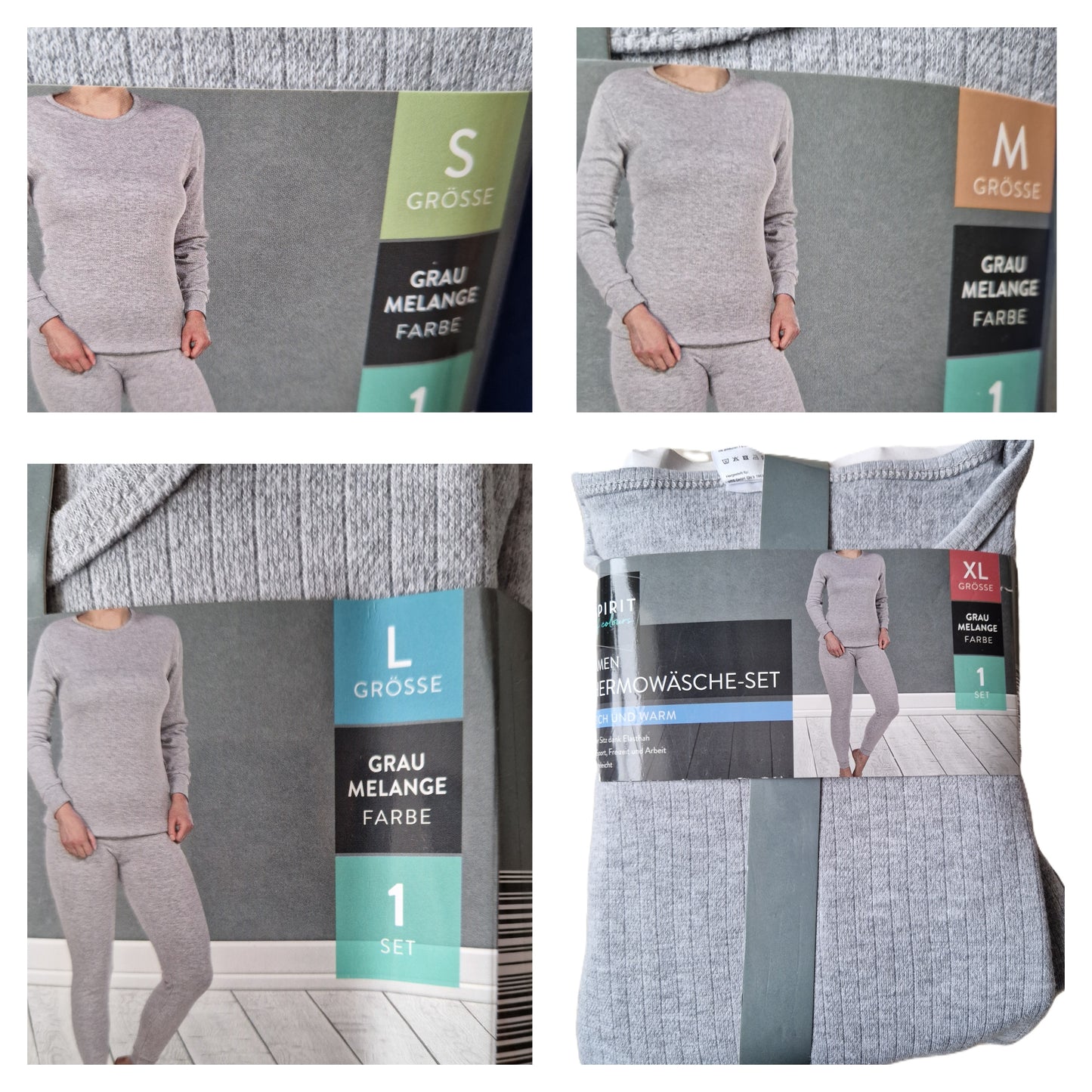 ,,SPIRIT of colours" minkšti, šilti termo drabužių komplektai su medvilne (S-3XL)
