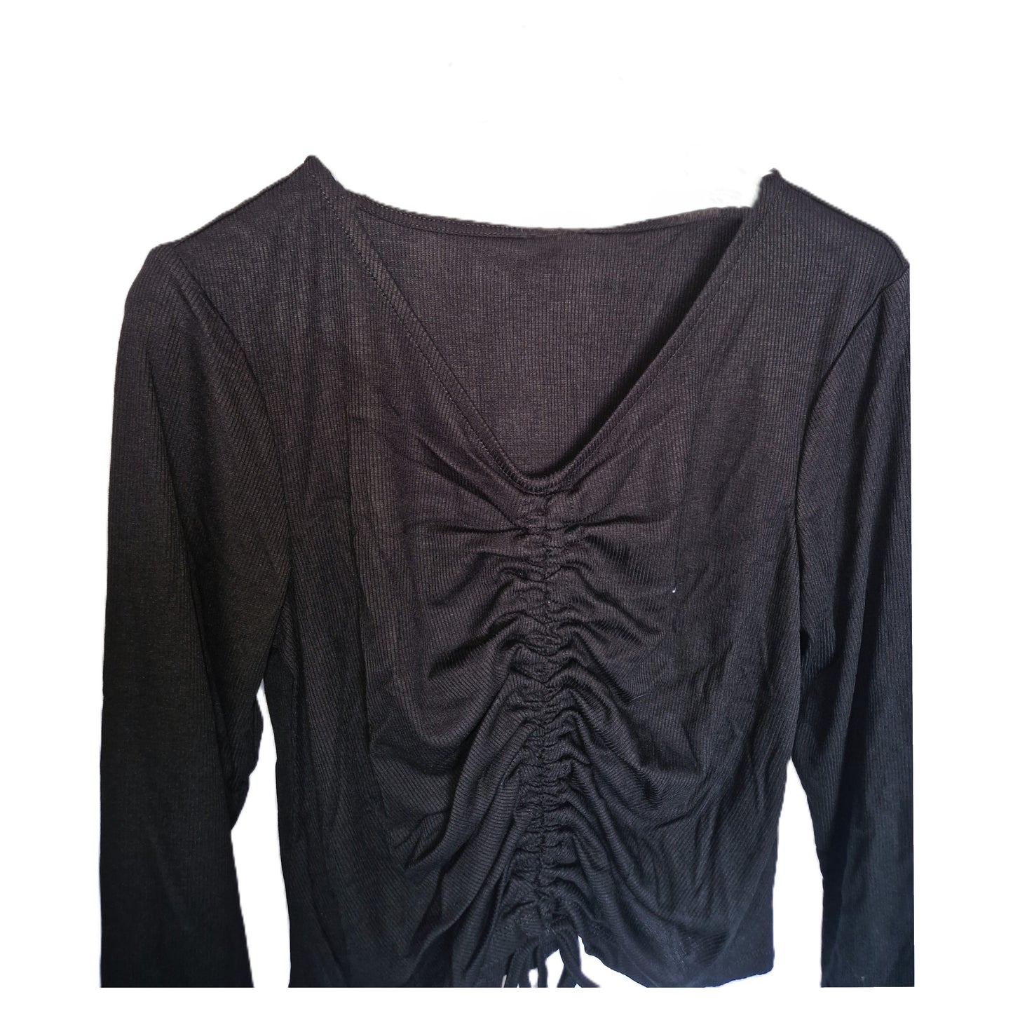 ,,ONLY" gražaus stulpelinio trikotažo palaidinė (50-52 dydis).